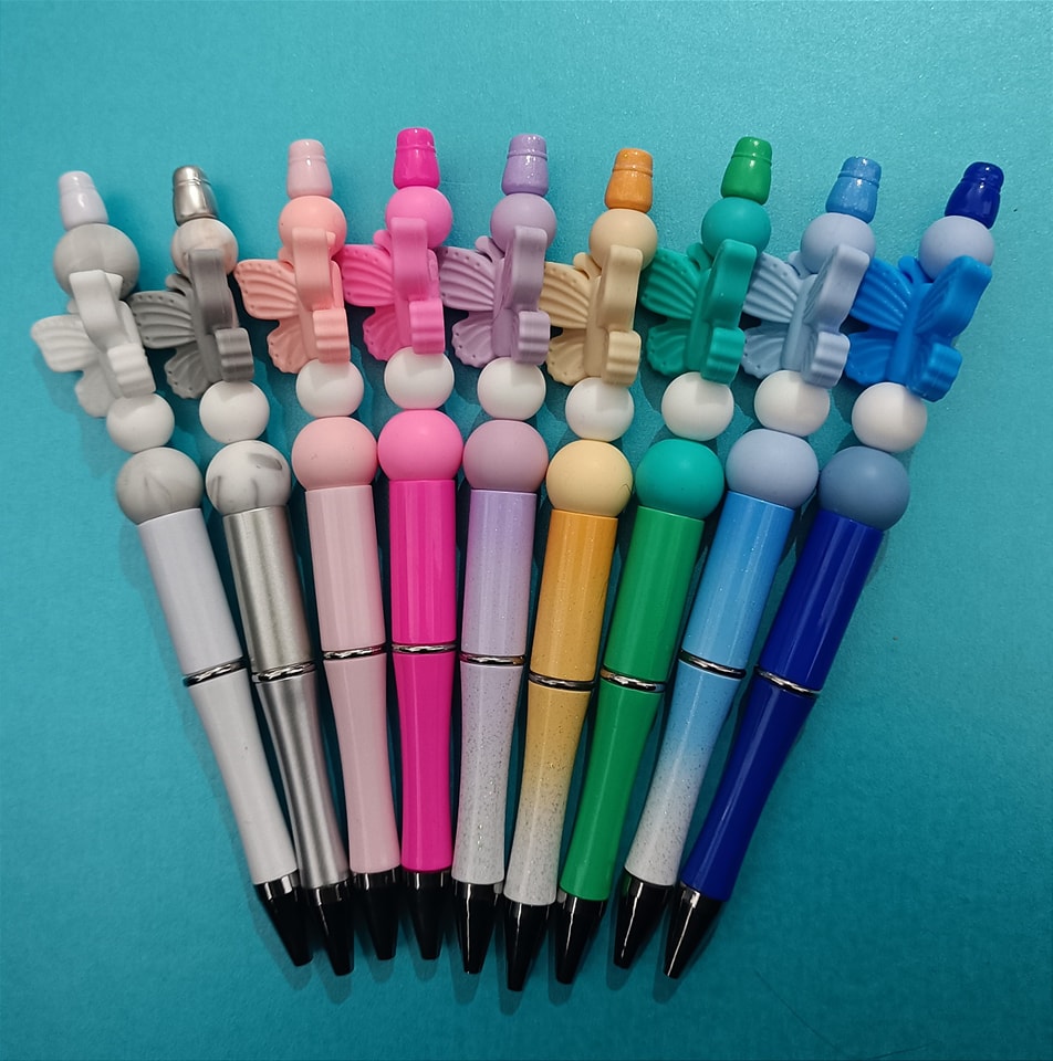 Butterfly Beaded Pens