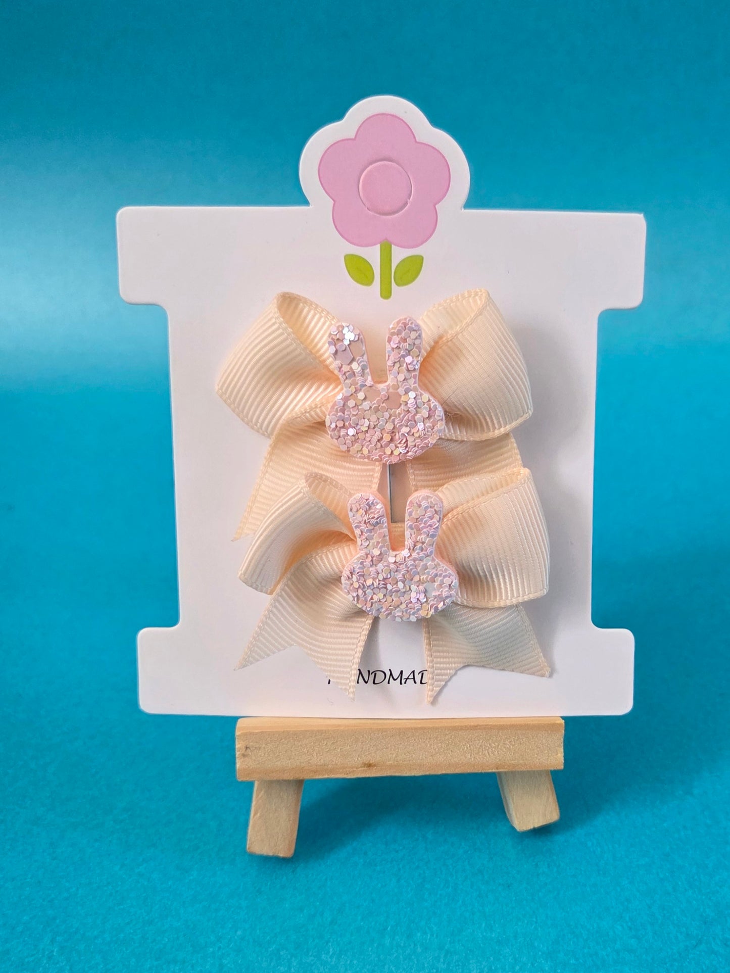Mini Bows on Clips