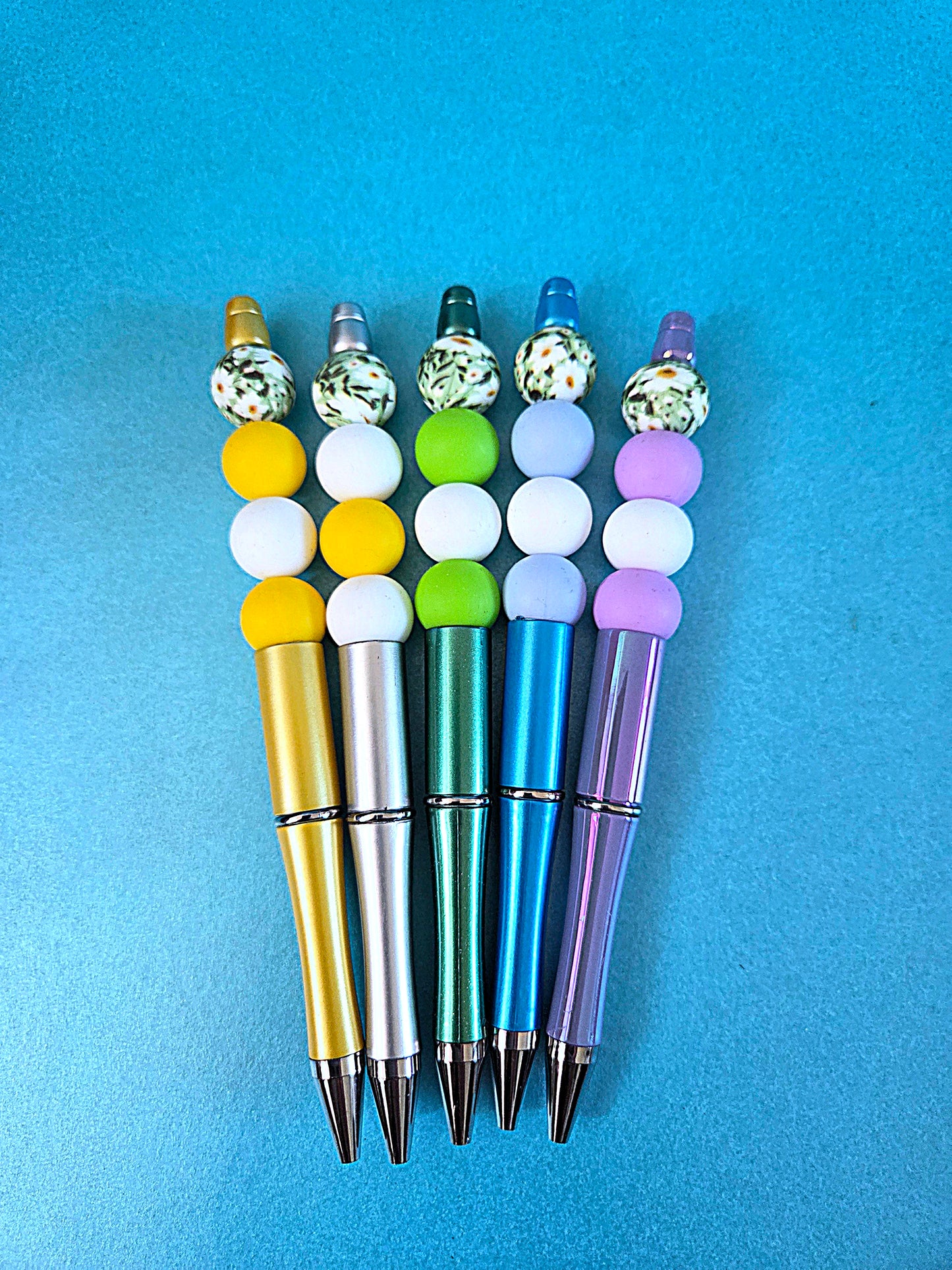 Floral Beaded Pens