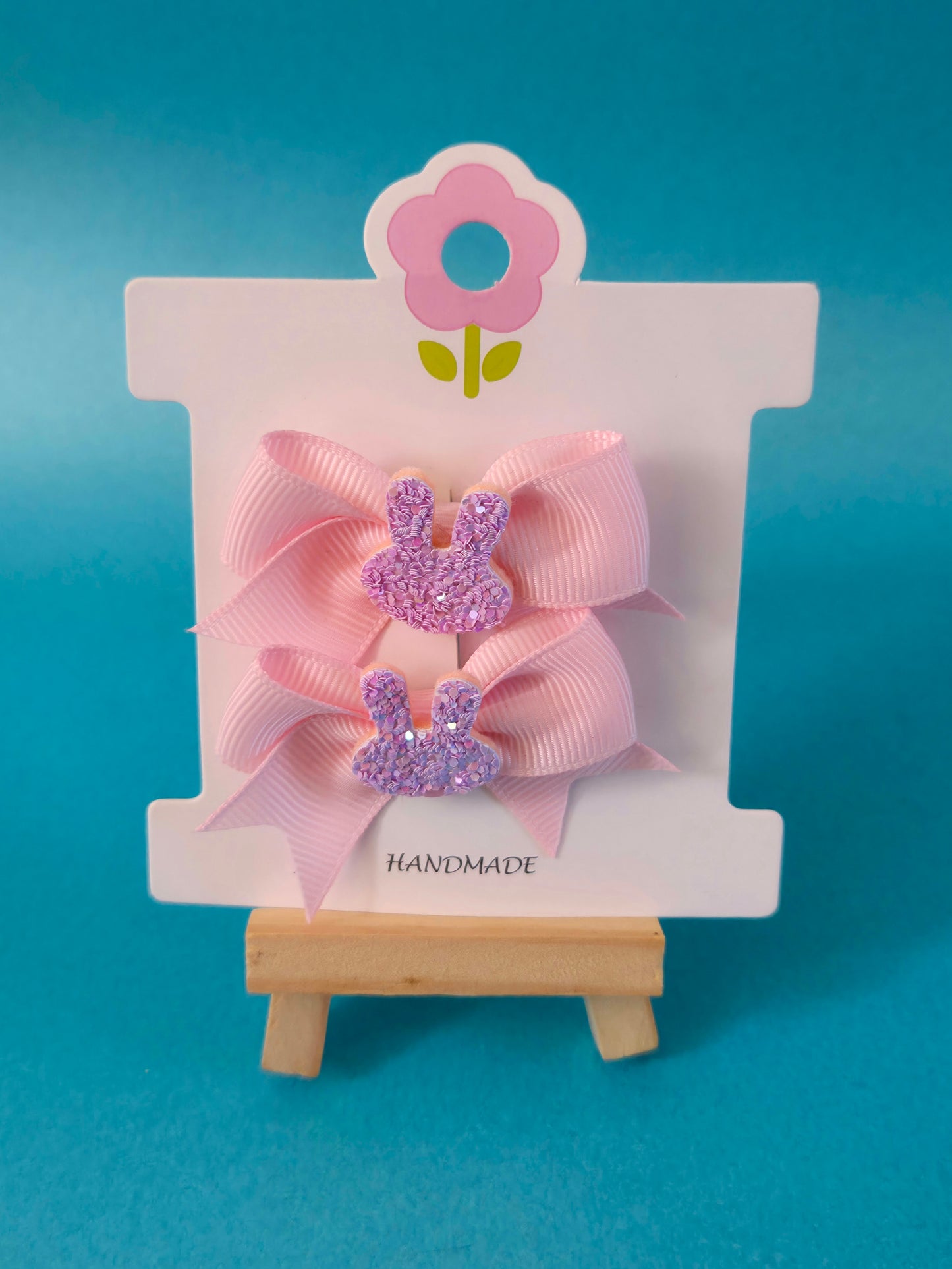 Mini Bows on Clips