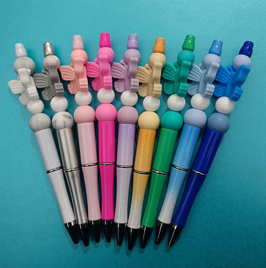 Butterfly Beaded Pens