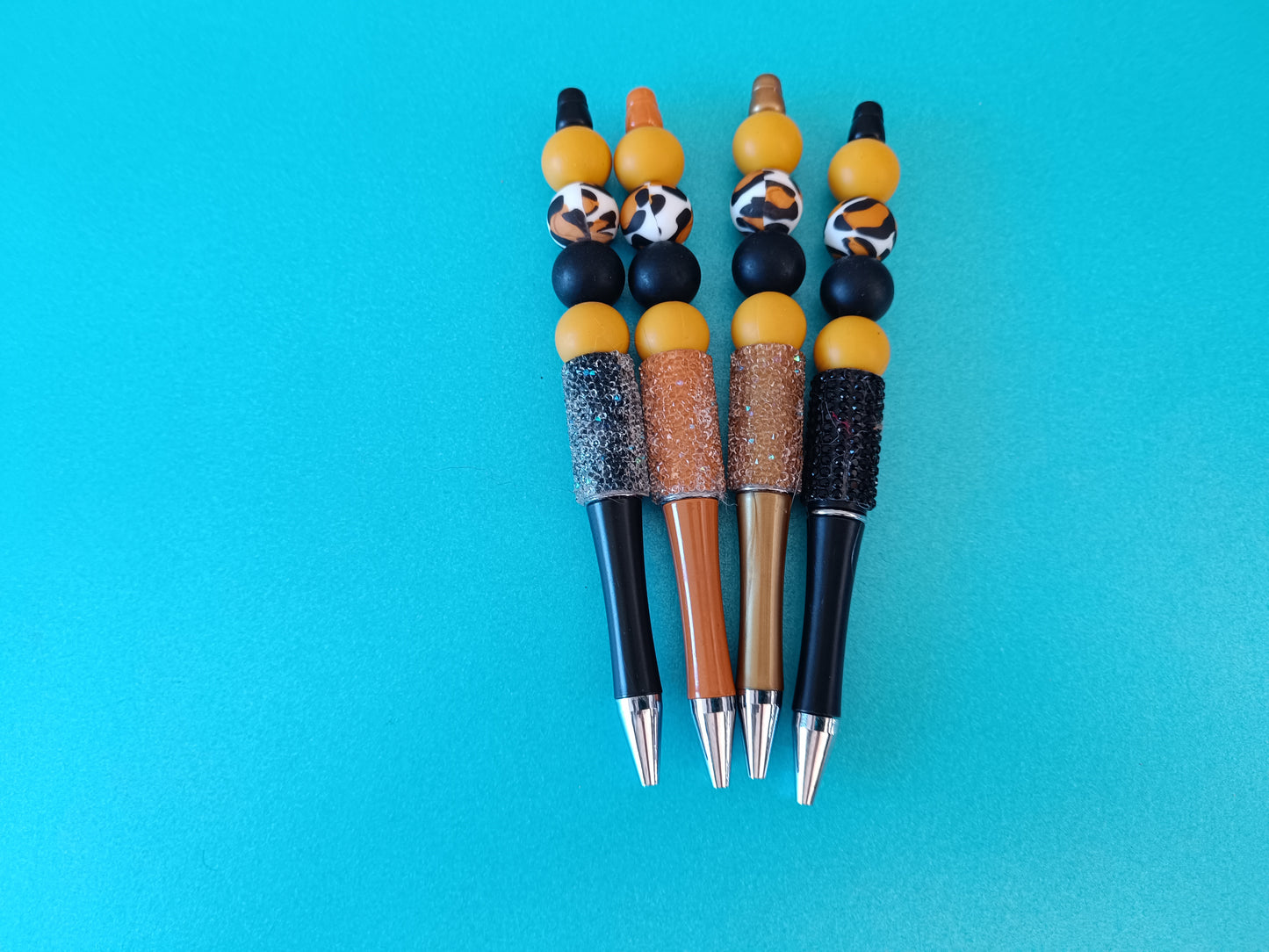 Leopard print pens