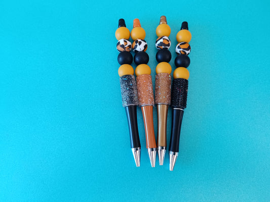 Leopard print pens