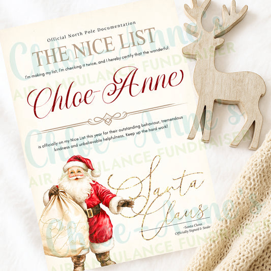 Santa Nice List
