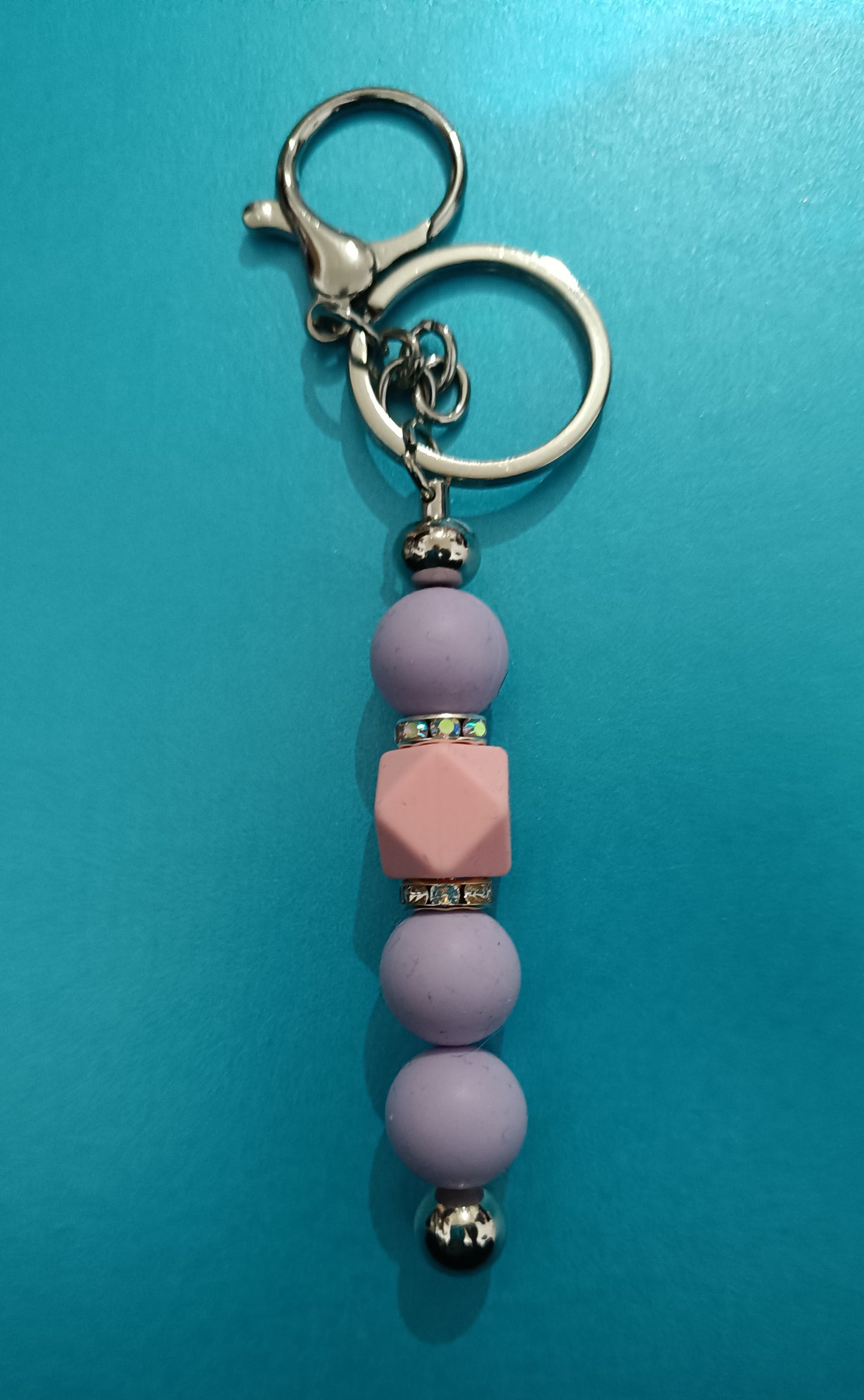 Silicone Beaded Keyrings