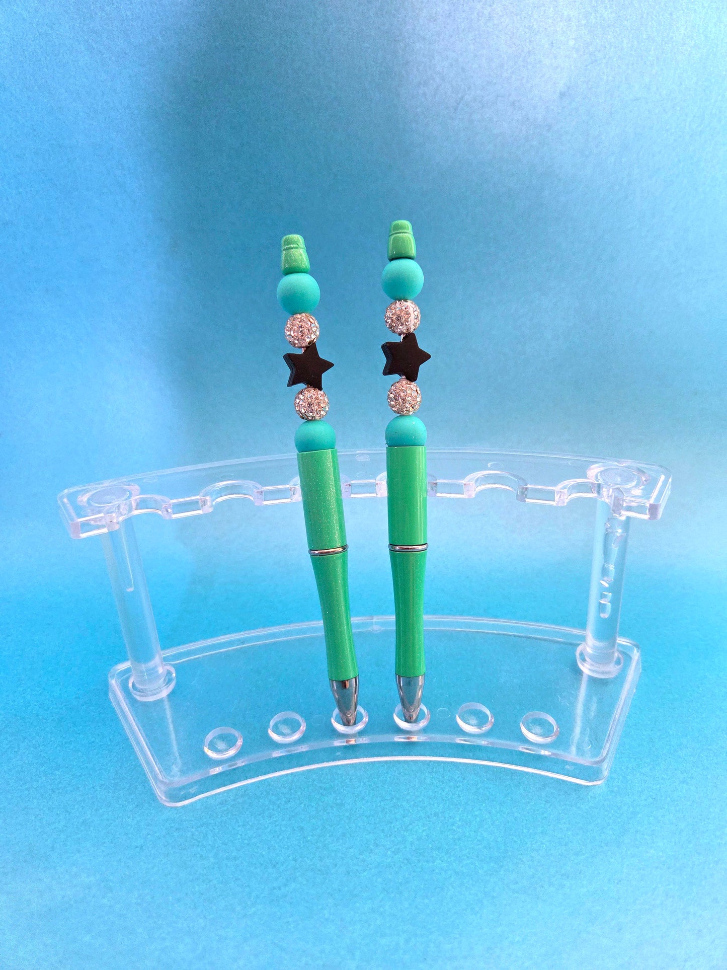 Star beaded pens