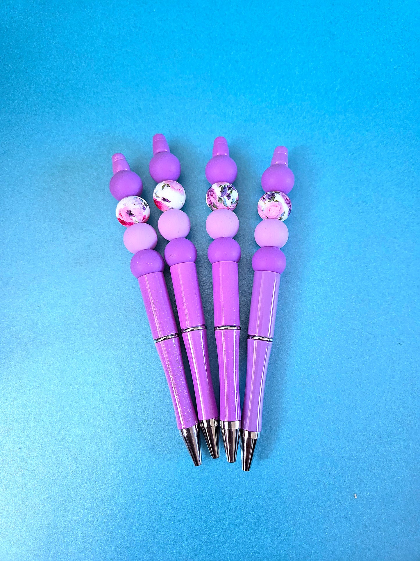 Floral Beaded Pens