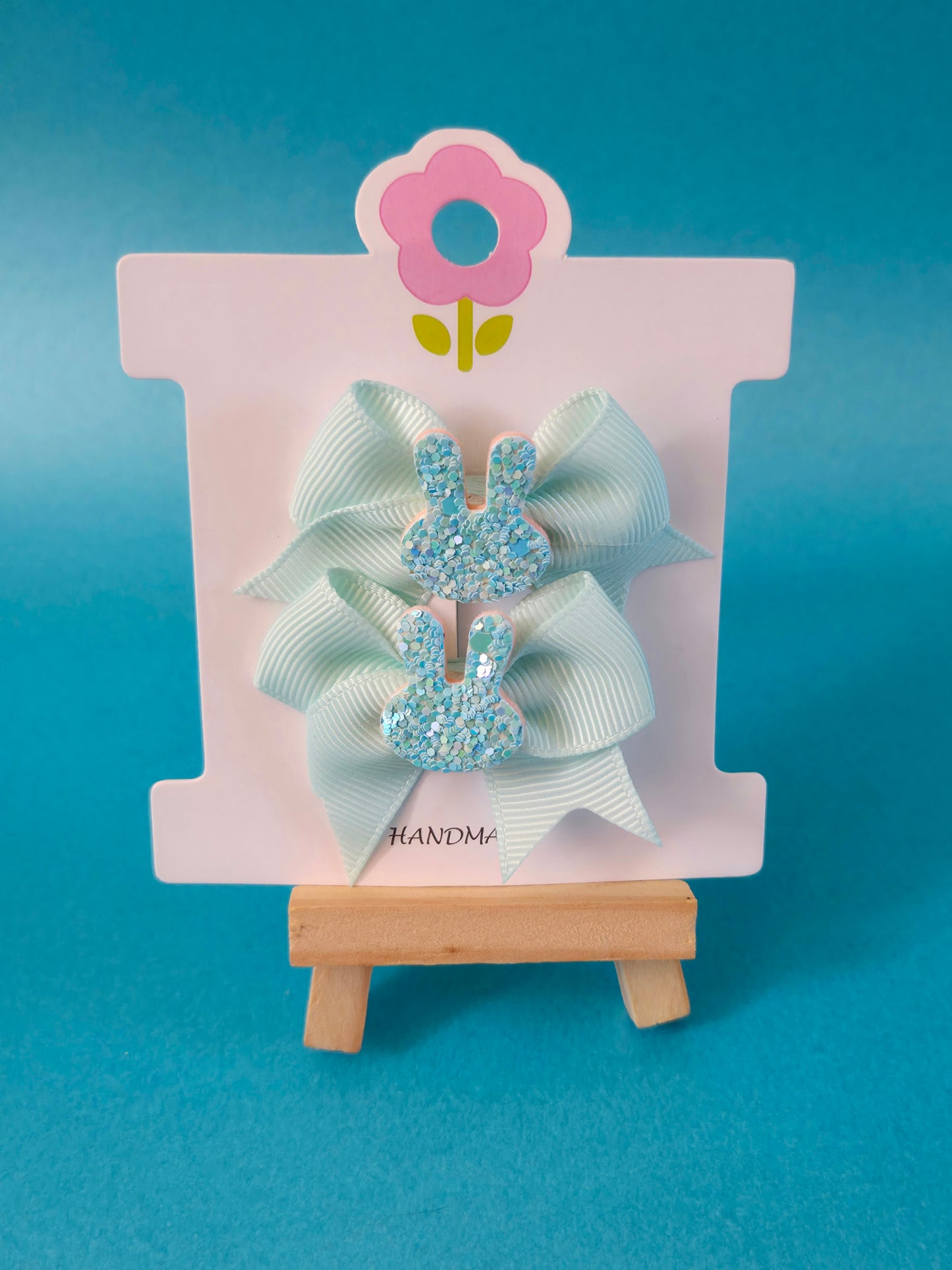 Mini Bows on Clips