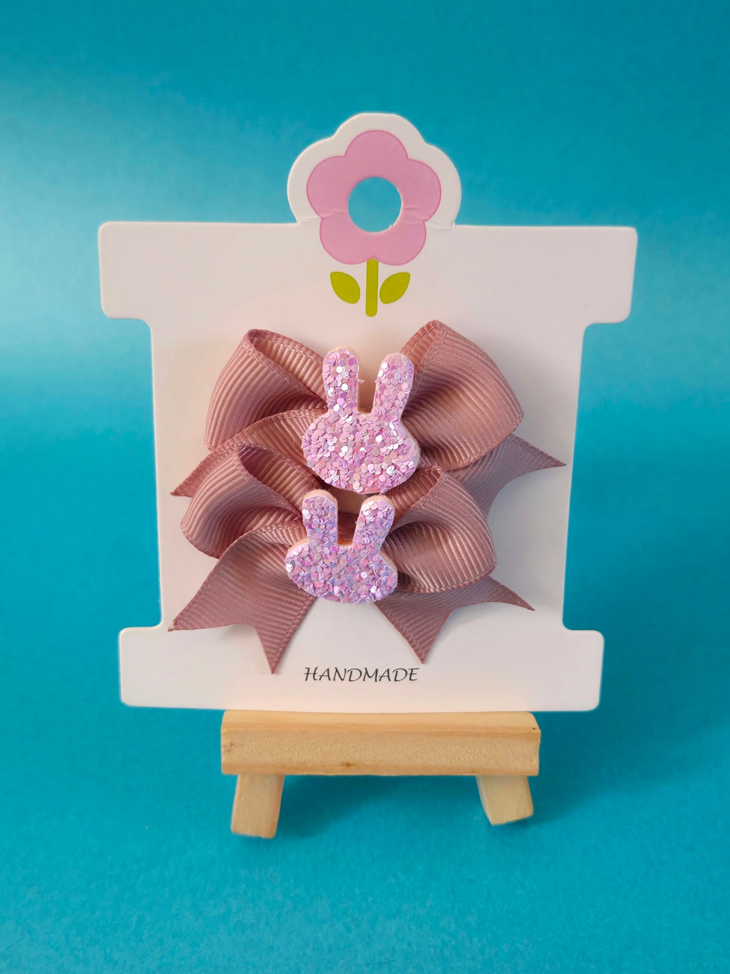 Mini Bows on Clips