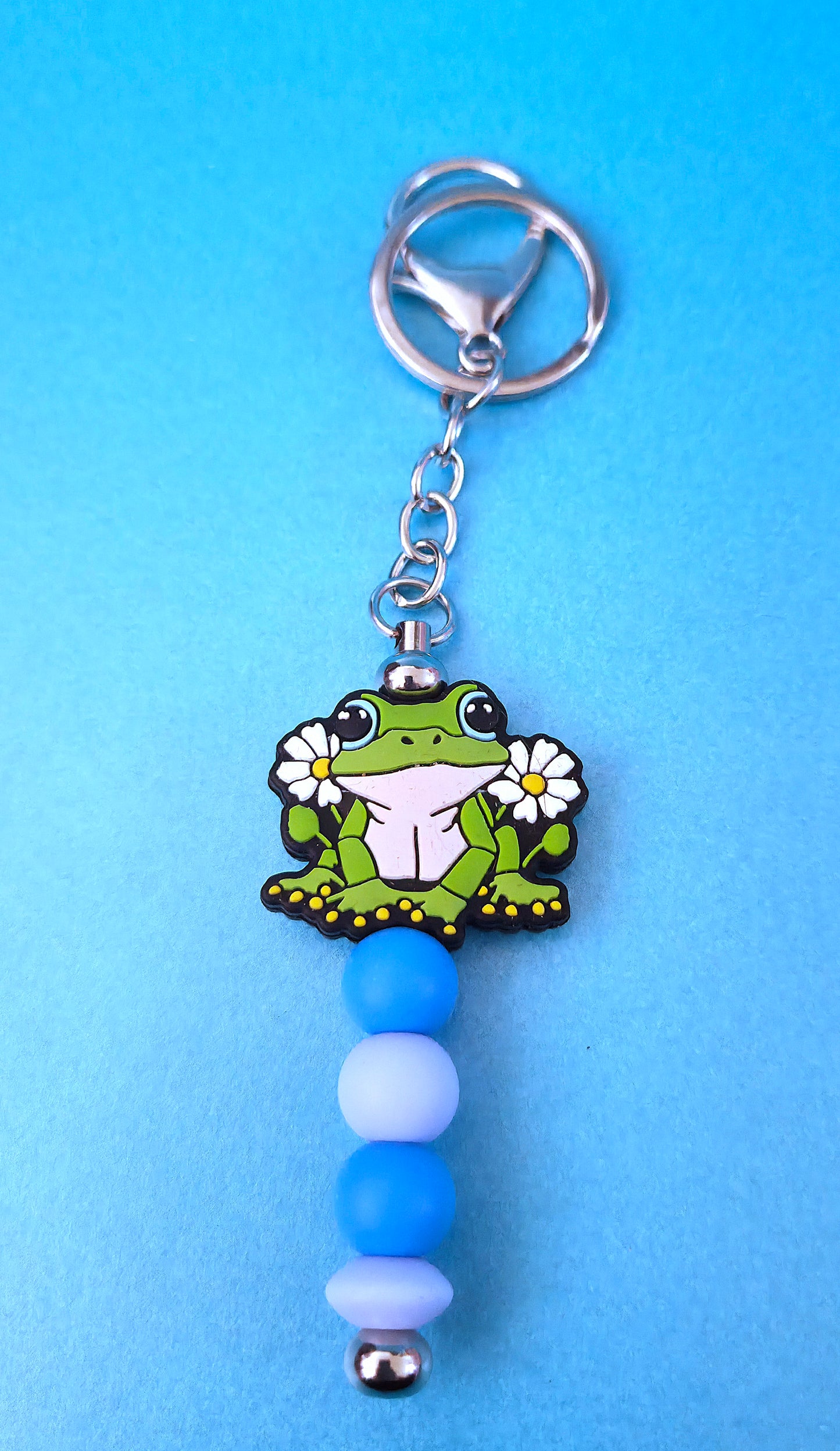 Silicone Beaded Keyrings