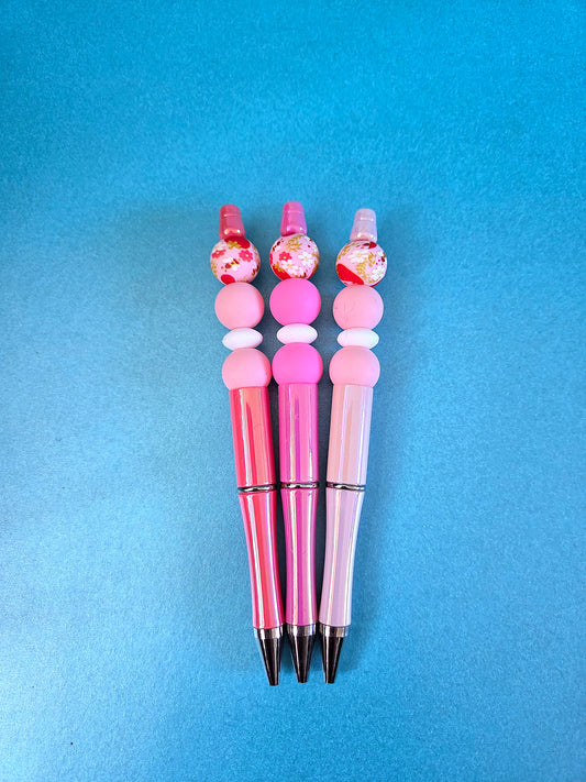 Floral Beaded Pens