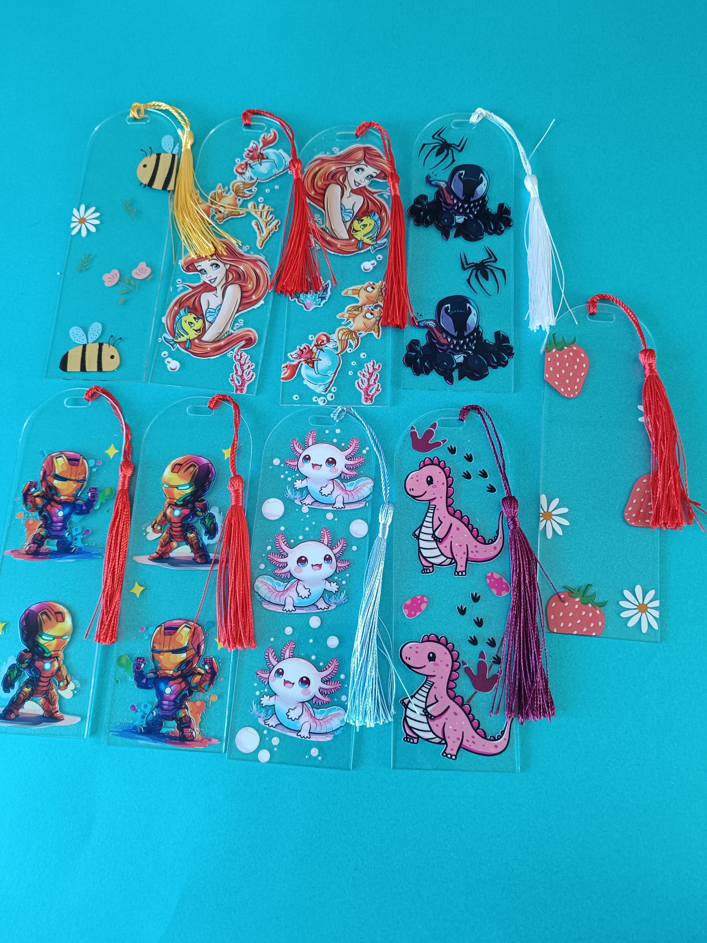 Large Acrylic Bookmarks