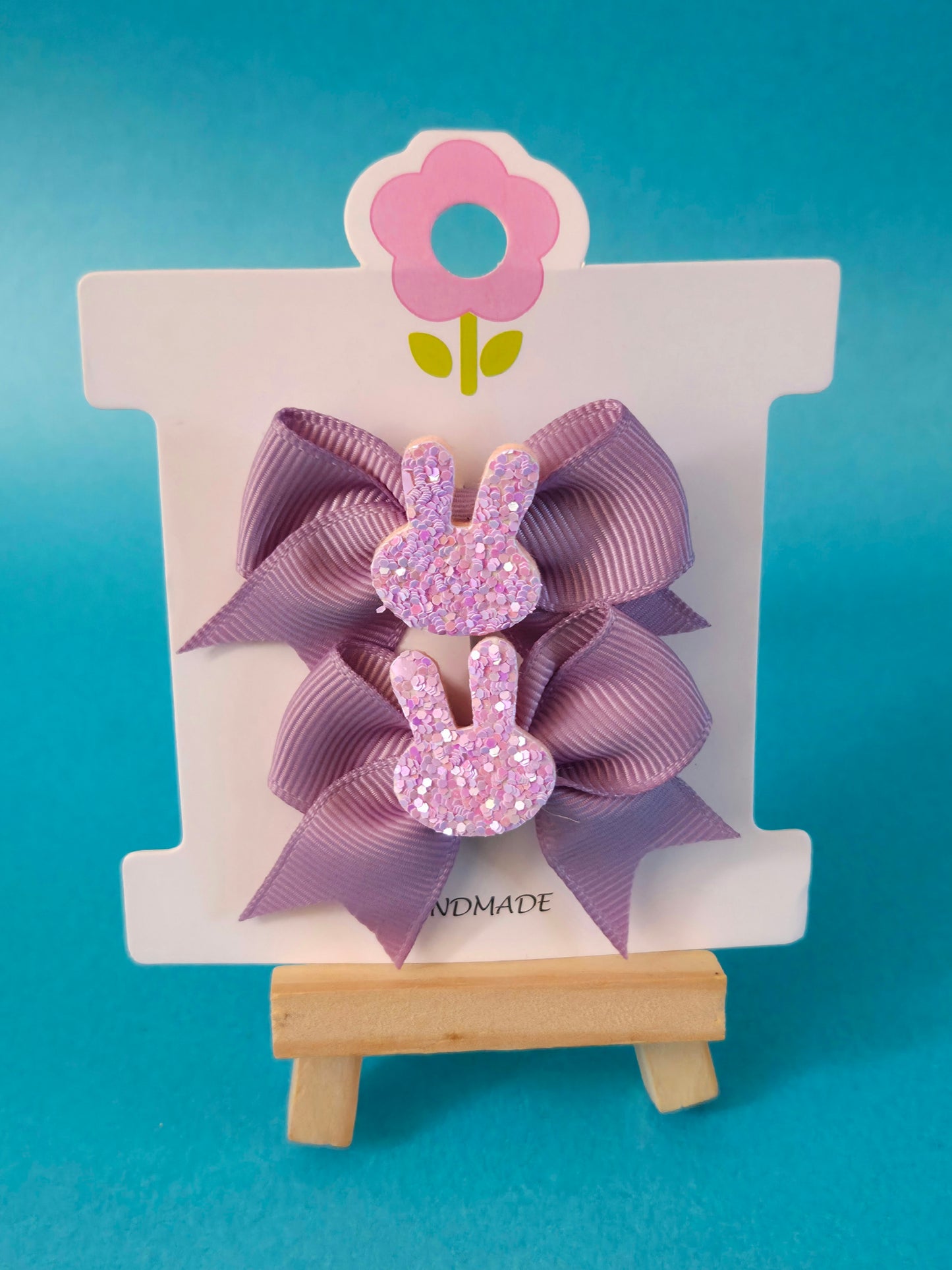 Mini Bows on Clips