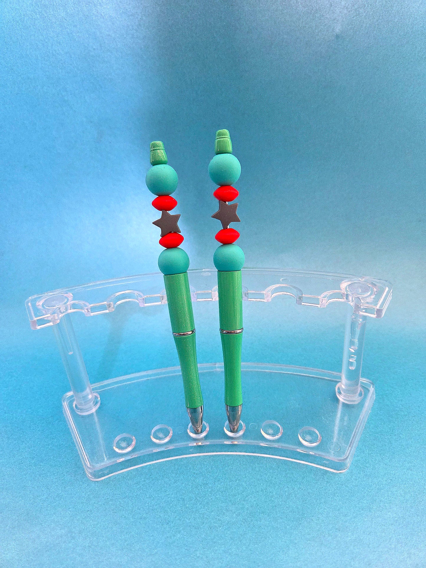 Star beaded pens