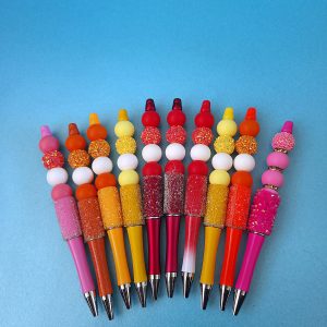 Sparkly beaded pens