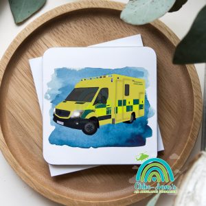 Ambulance Drinks Coaster