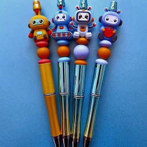 Robot Beaded Pens