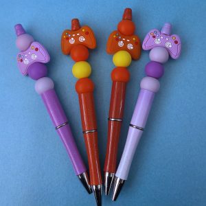 Game controller beaded pen