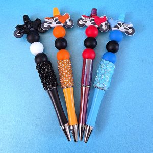 Motorbike Beaded Pens