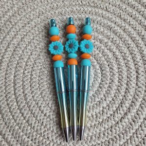 Sunflower beaded pen