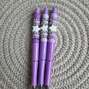 Star beaded pen